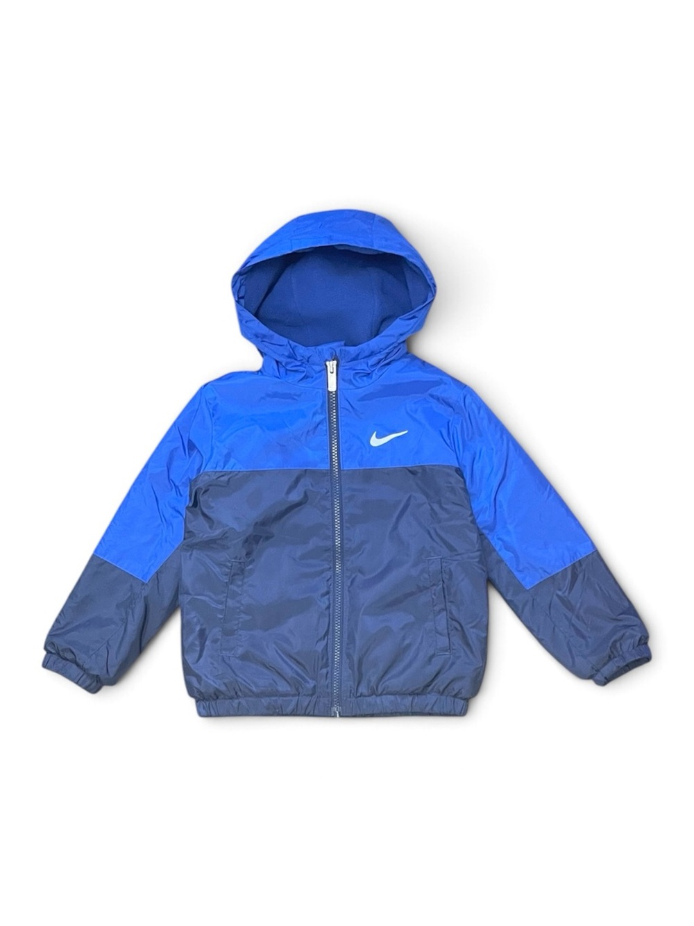NIKE Light Weight Fleece Lined Water Repellent Jacket Toddler Boy’s size 4